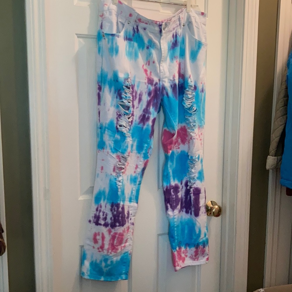 Pasion tie dye jeans 24